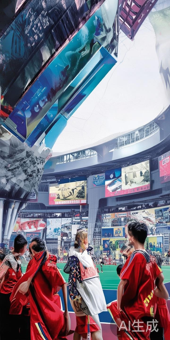 中国体育市场正处于高速增长阶段，随着全民健身运动的