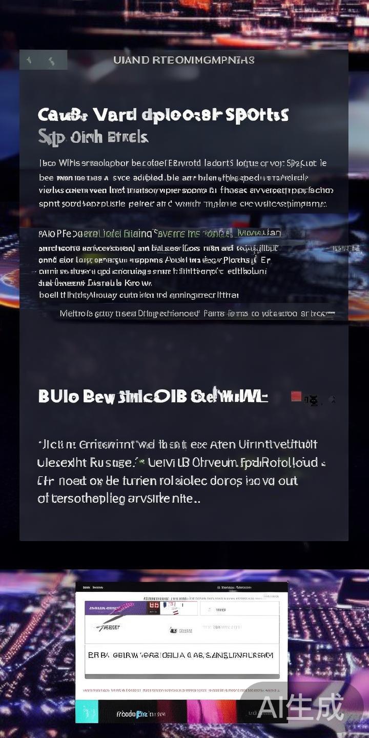 在当今数字化娱乐领域，体育赛事与博彩平台不断创新以