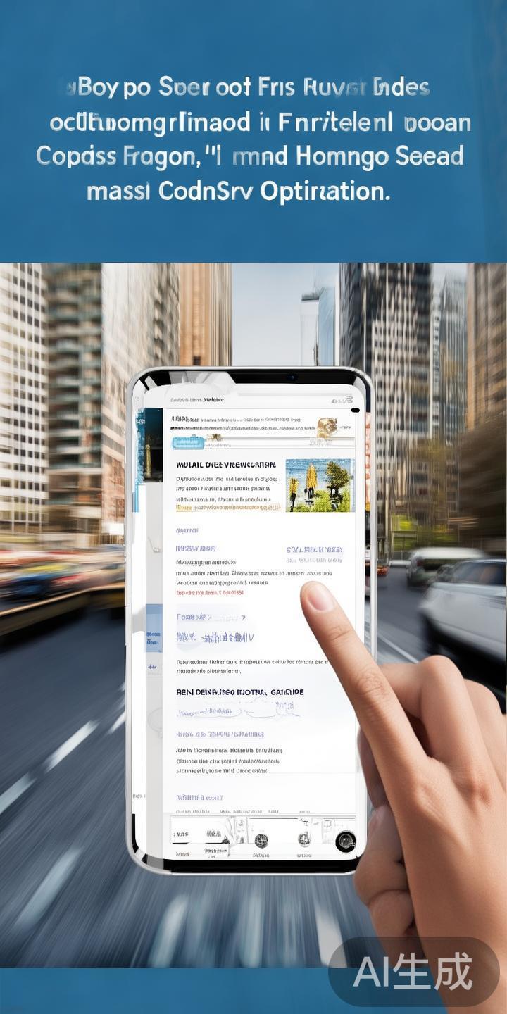 加载速度的提升带来流畅体验
在移动端体验中，加载